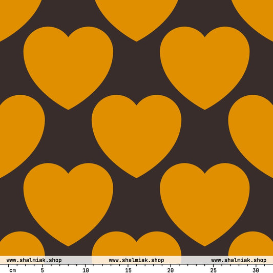 ELLIE LOVE orange brown