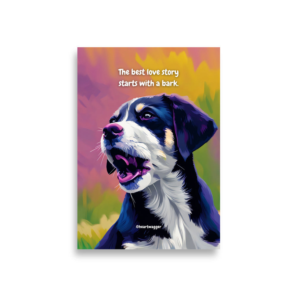 Poster - The best love story starts with a bark