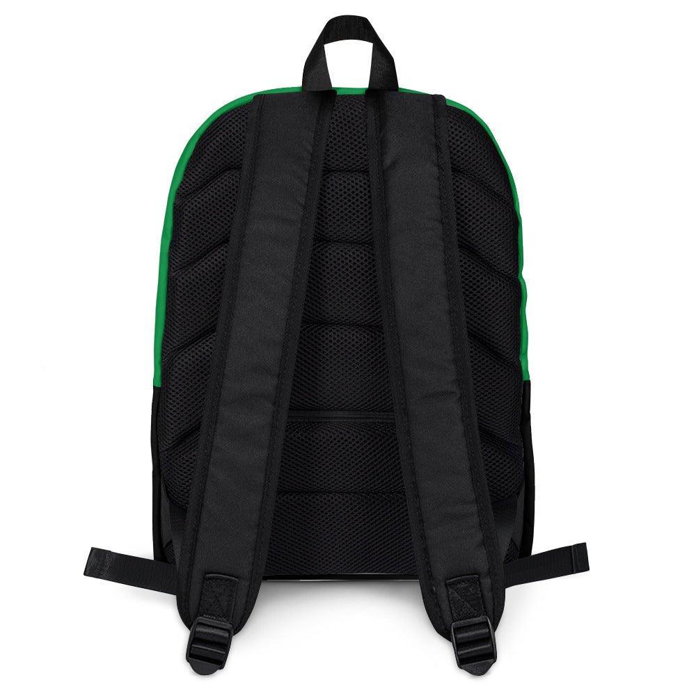 Backpack - FAB FLOVERYFLY green - Playful butterfly print