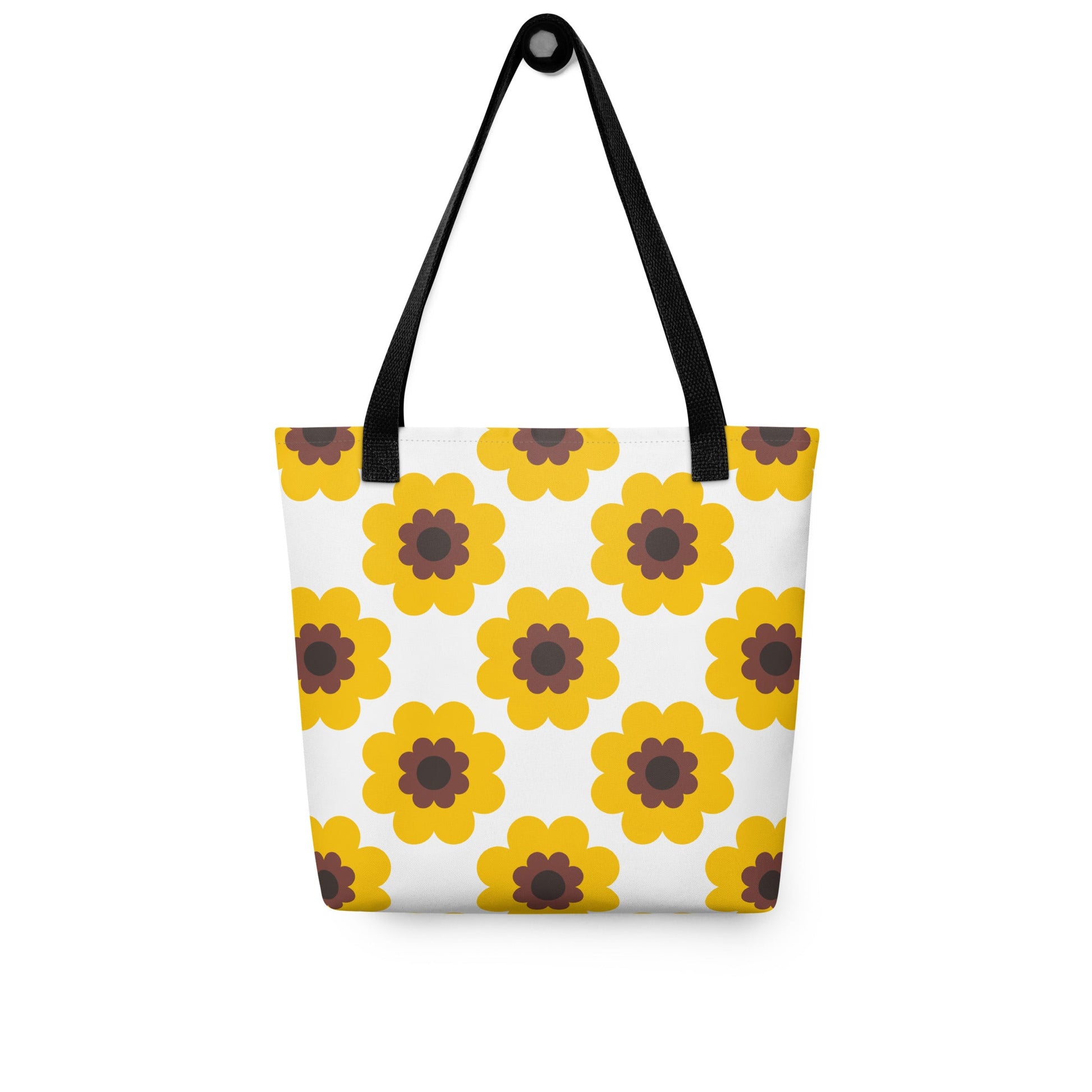 Tote bag - FANCY BLOOM yellow - Pretty floral print Default Title