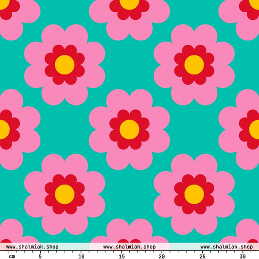FANCY BLOOM pink mint