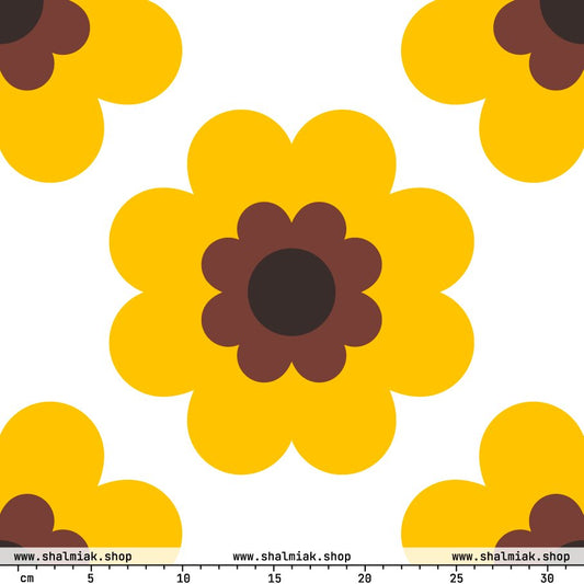 FANCY BLOOM yellow XL