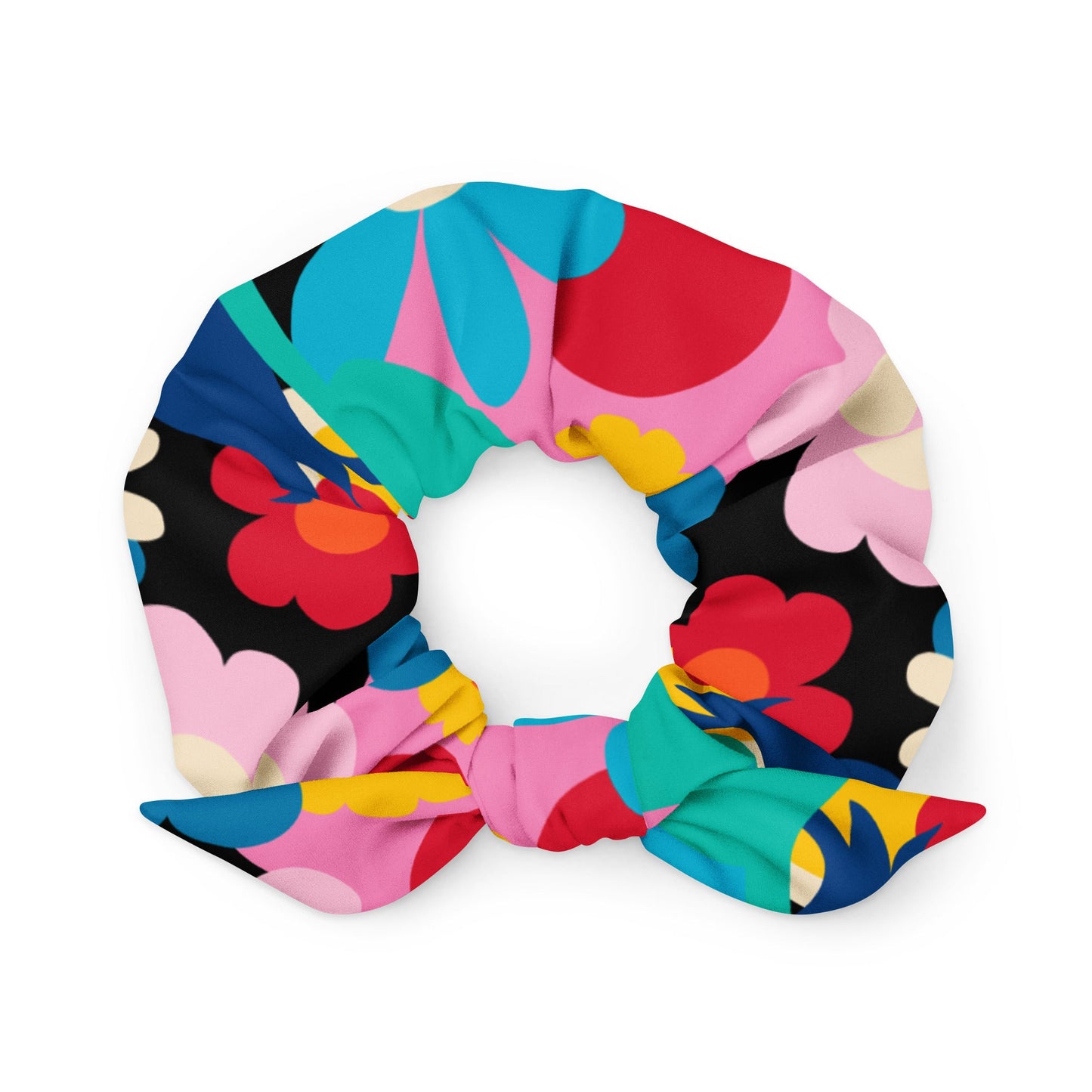 Scrunchie - FLORALEI - Artsy flower print Default Title