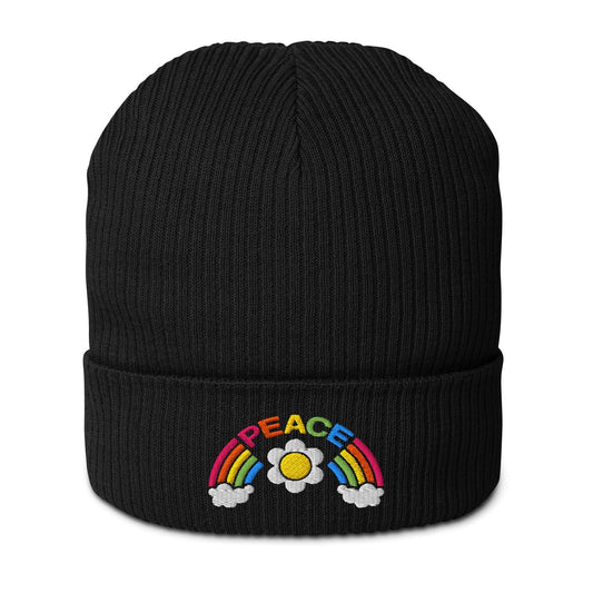 Beanie - FOREVER PEACE - Peace, Rainbows and Flowers