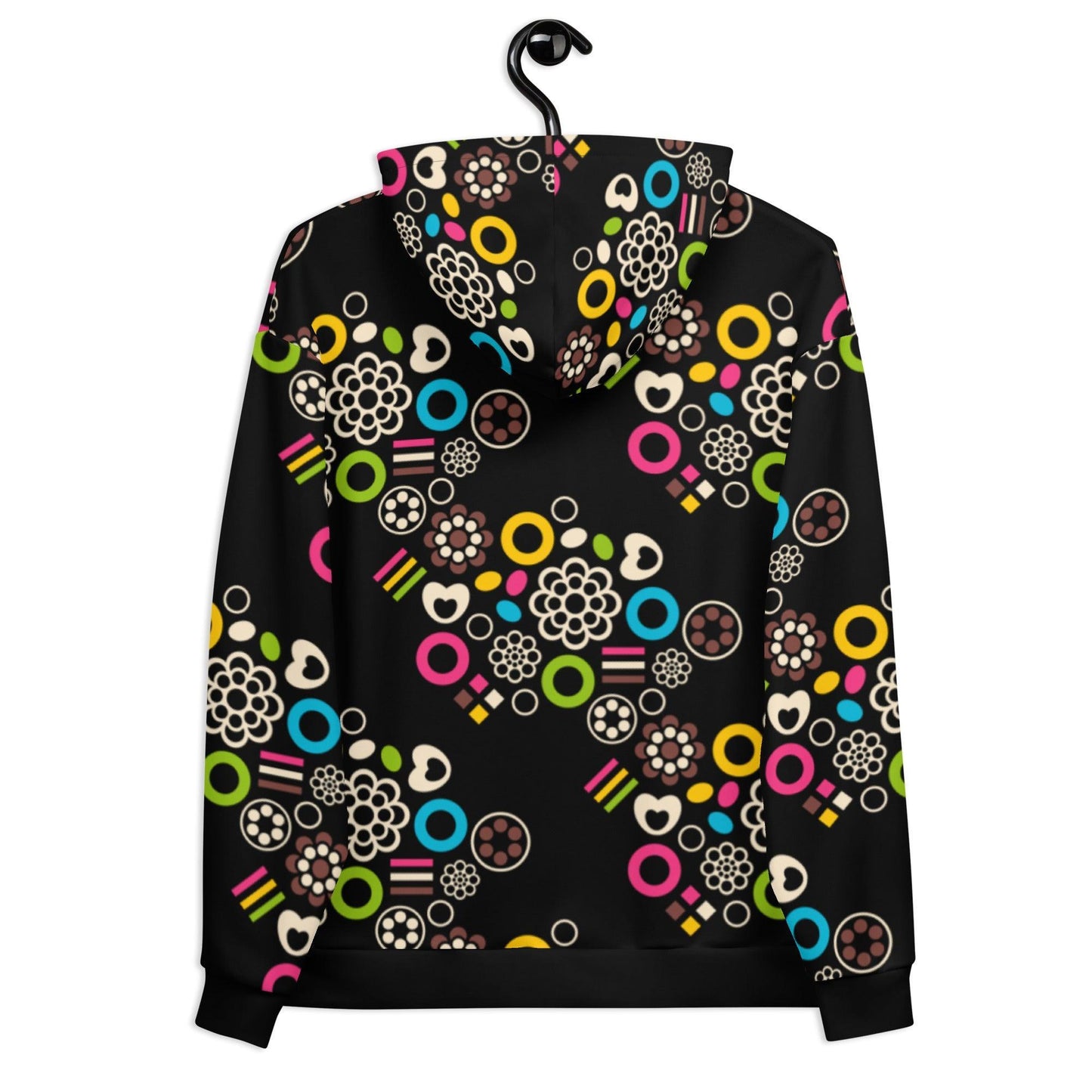 Hoodie - FOREVER SWEET - Colorful candy mix print