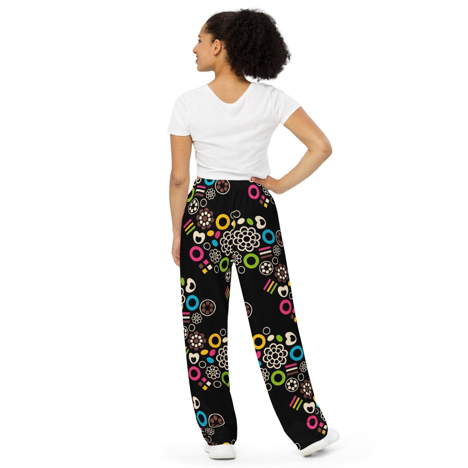 Pants - FOREVER SWEET - Colorful candy mix print