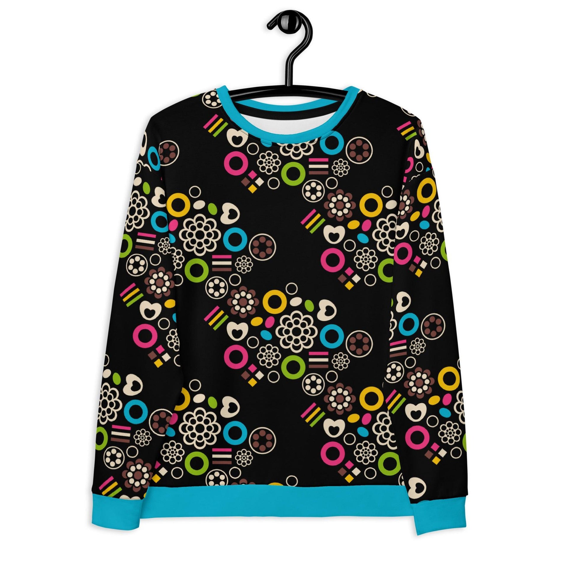 Sweatshirt - FOREVER SWEET - Colorful candy mix print 3XL