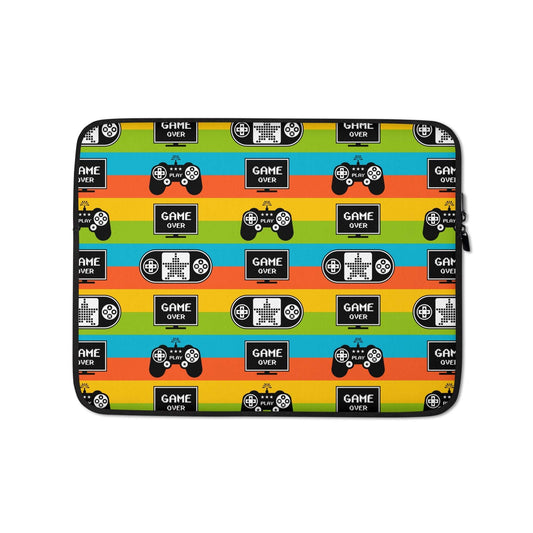 Laptop Sleeve - GAME OVER - Fun Gaming Print