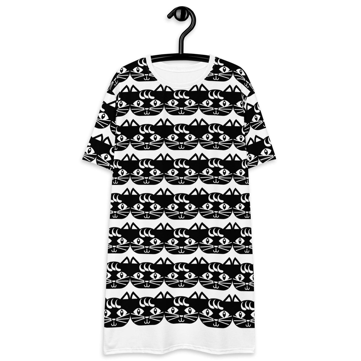 T-shirt dress - JUST MAU bw