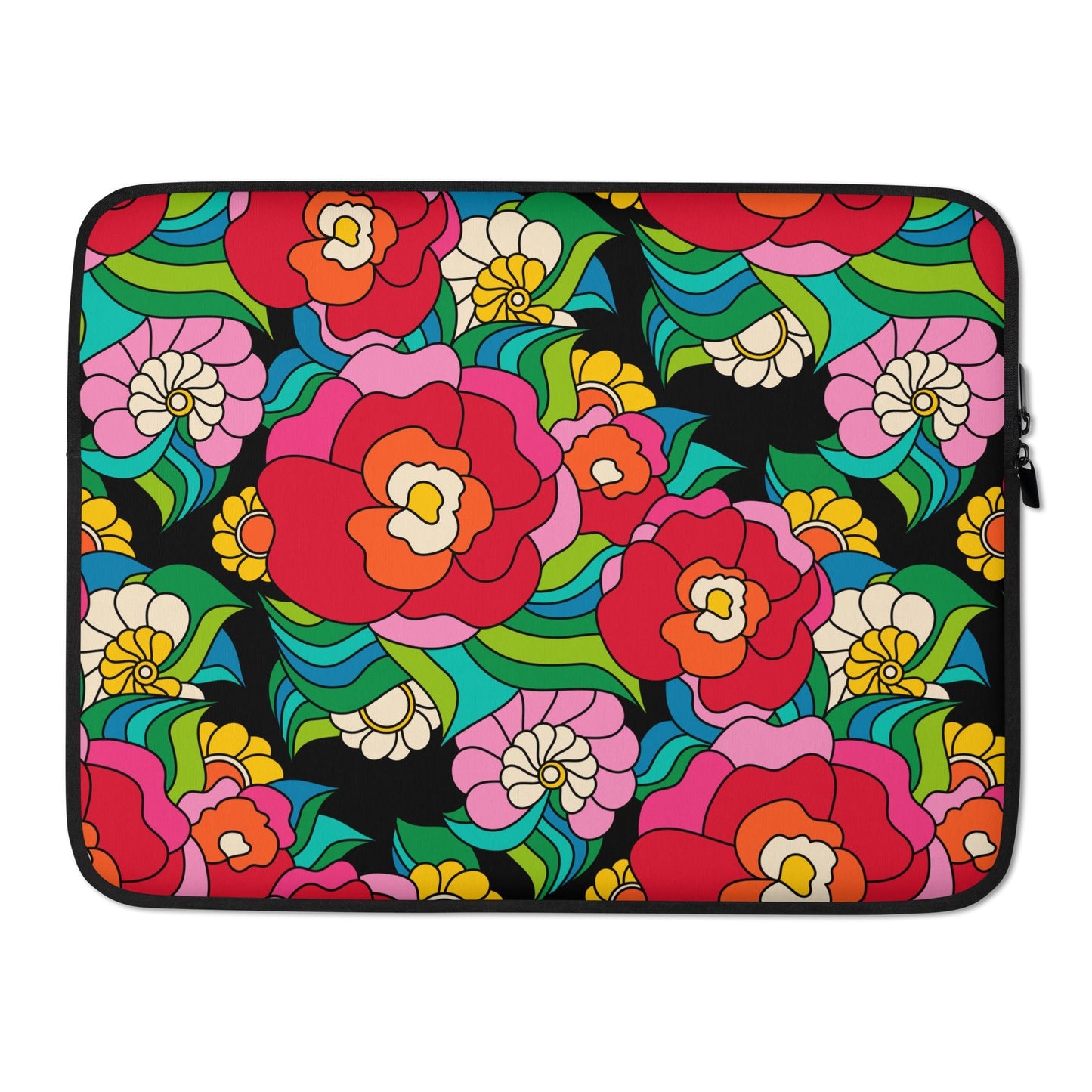 Laptop Sleeve - BELLADRAMA - Big Bold Bloom Print