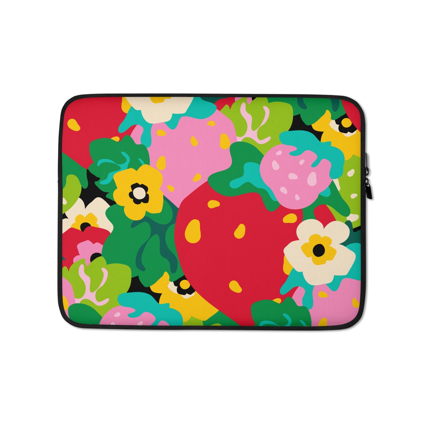 Laptop sleeve - BERRYLEI - Colorful strawberry print 13″