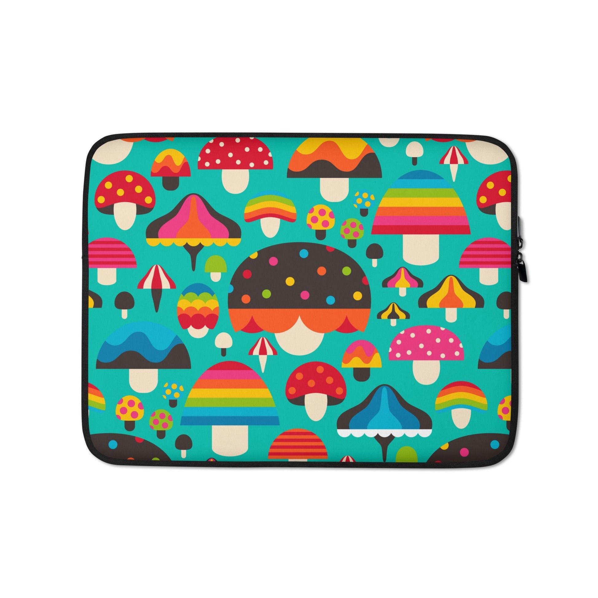 Laptop Sleeve - MUSHROOM MANIA mint