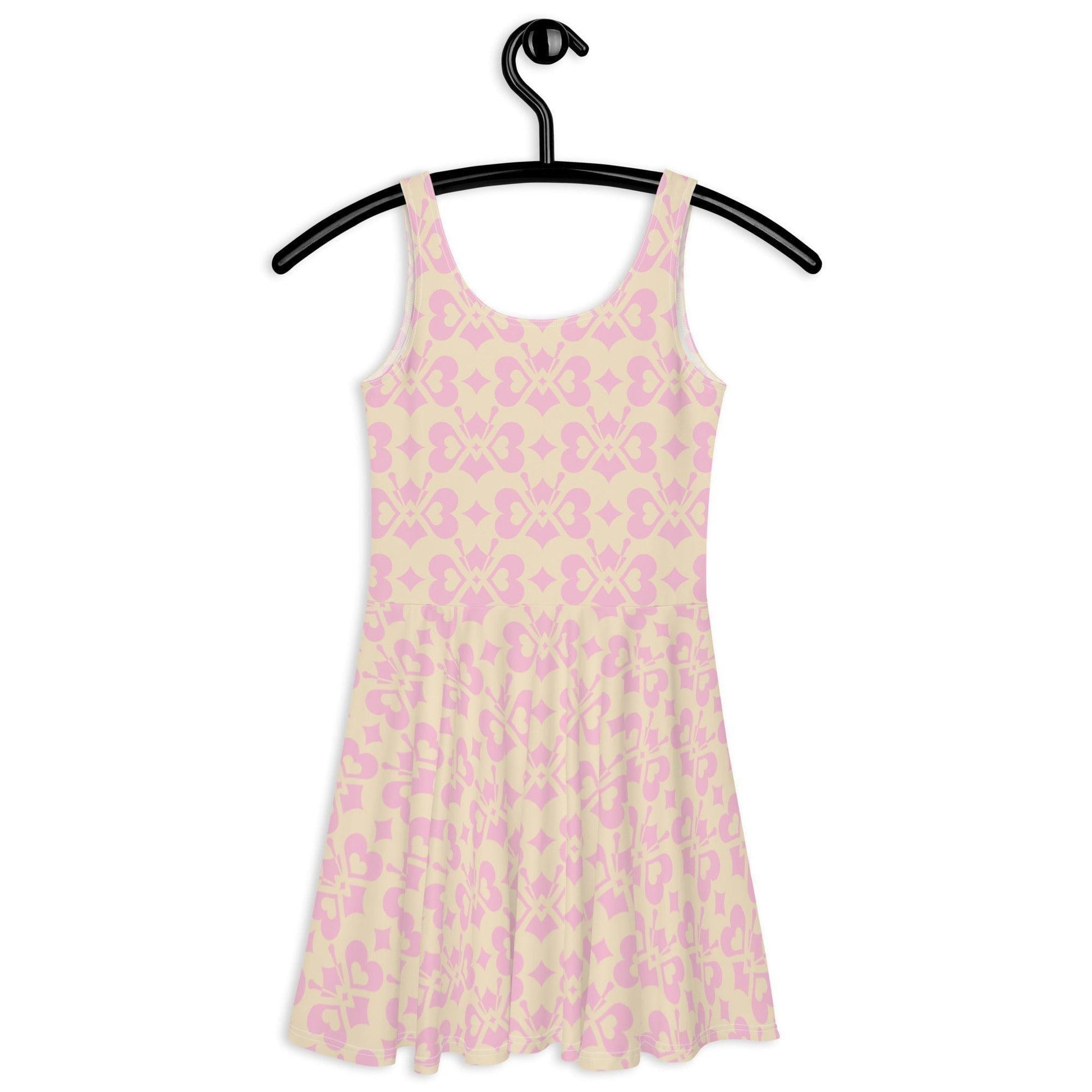 Skater dress - LOVE BUTTERFLY tenderpink - Graphic butterfly print