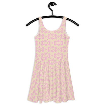 Skater dress - LOVE BUTTERFLY tenderpink - Graphic butterfly print