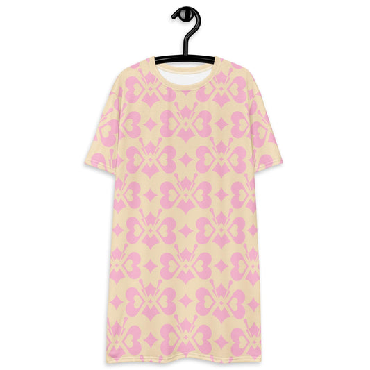 T-shirt dress - LOVE BUTTERFLY tenderpink - Graphic butterfly print 6XL