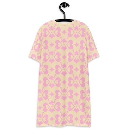 T-shirt dress - LOVE BUTTERFLY tenderpink - Graphic butterfly print