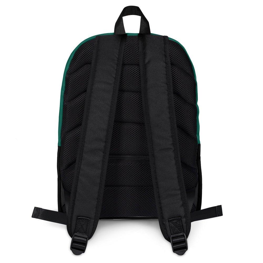 Backpack - MAGICAT mystic - Black cats and flowers print