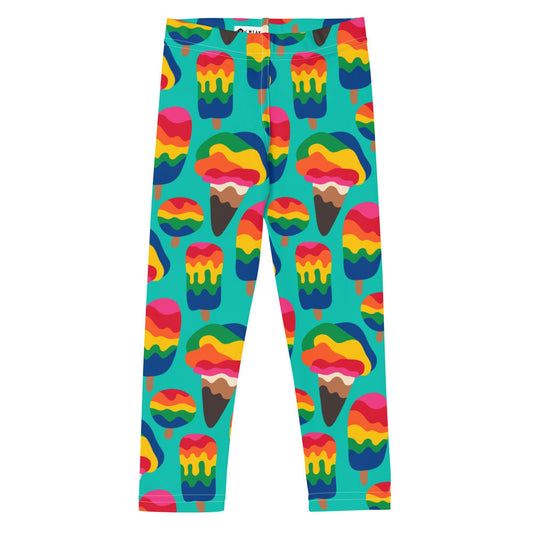 Kids' Leggings -2- MANIC ICE mint