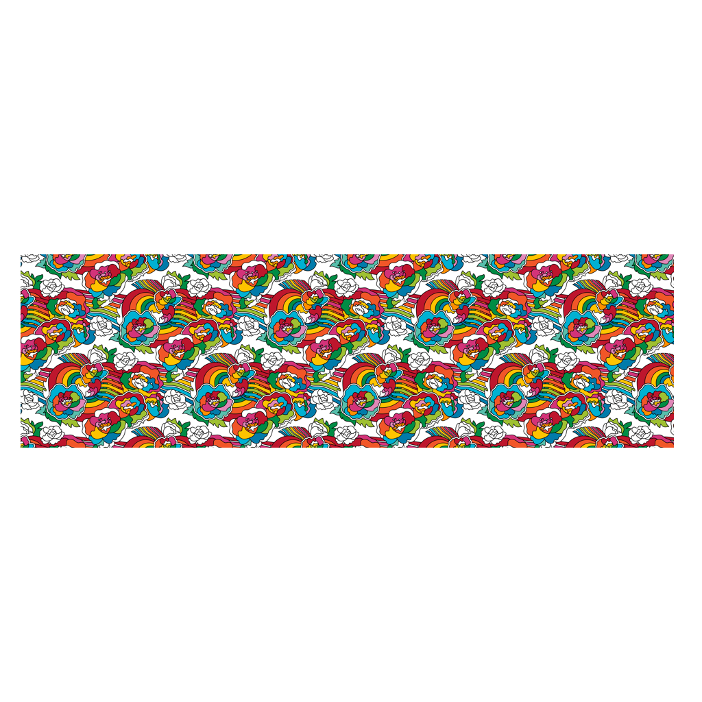 Scarf - RAINBOW-NEL - Joyful rainbow print