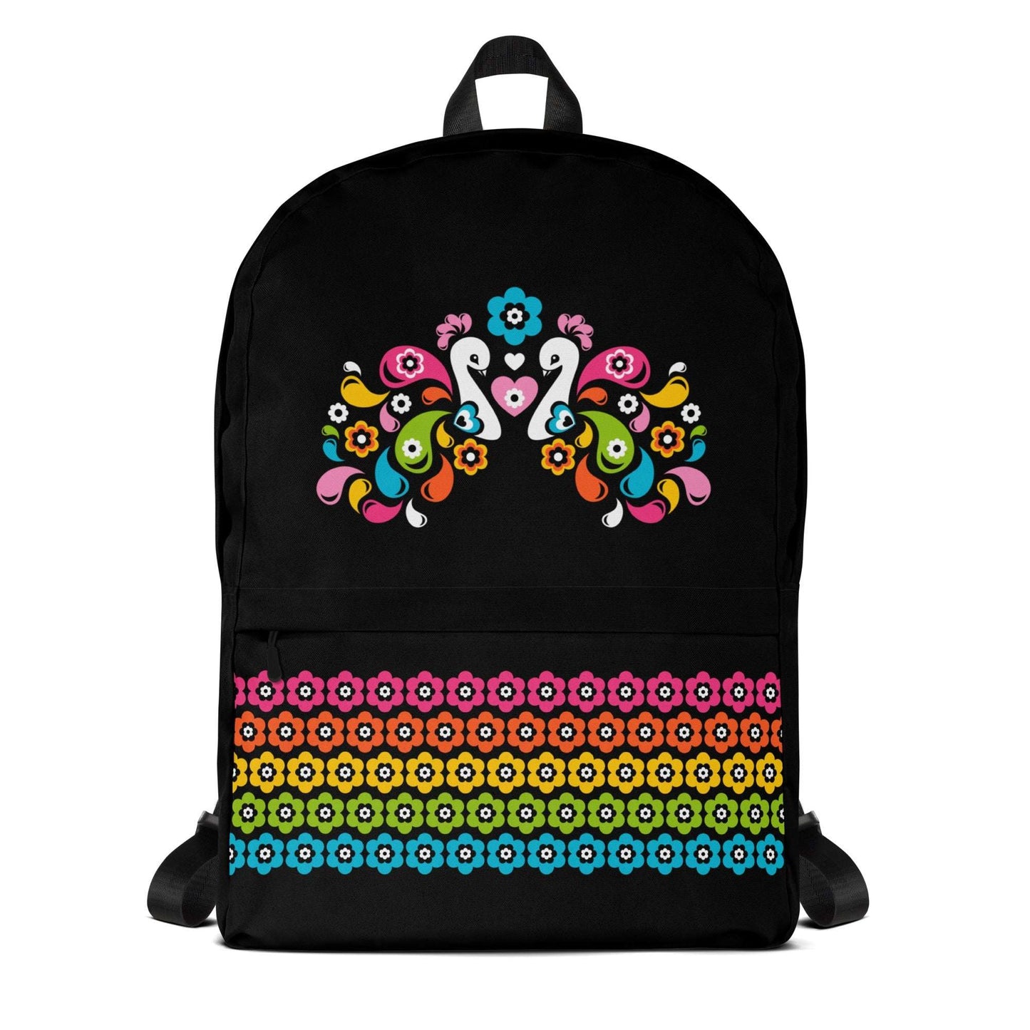 Backpack - PEACOCK LOVE happy - Glorious peacock print Default Title