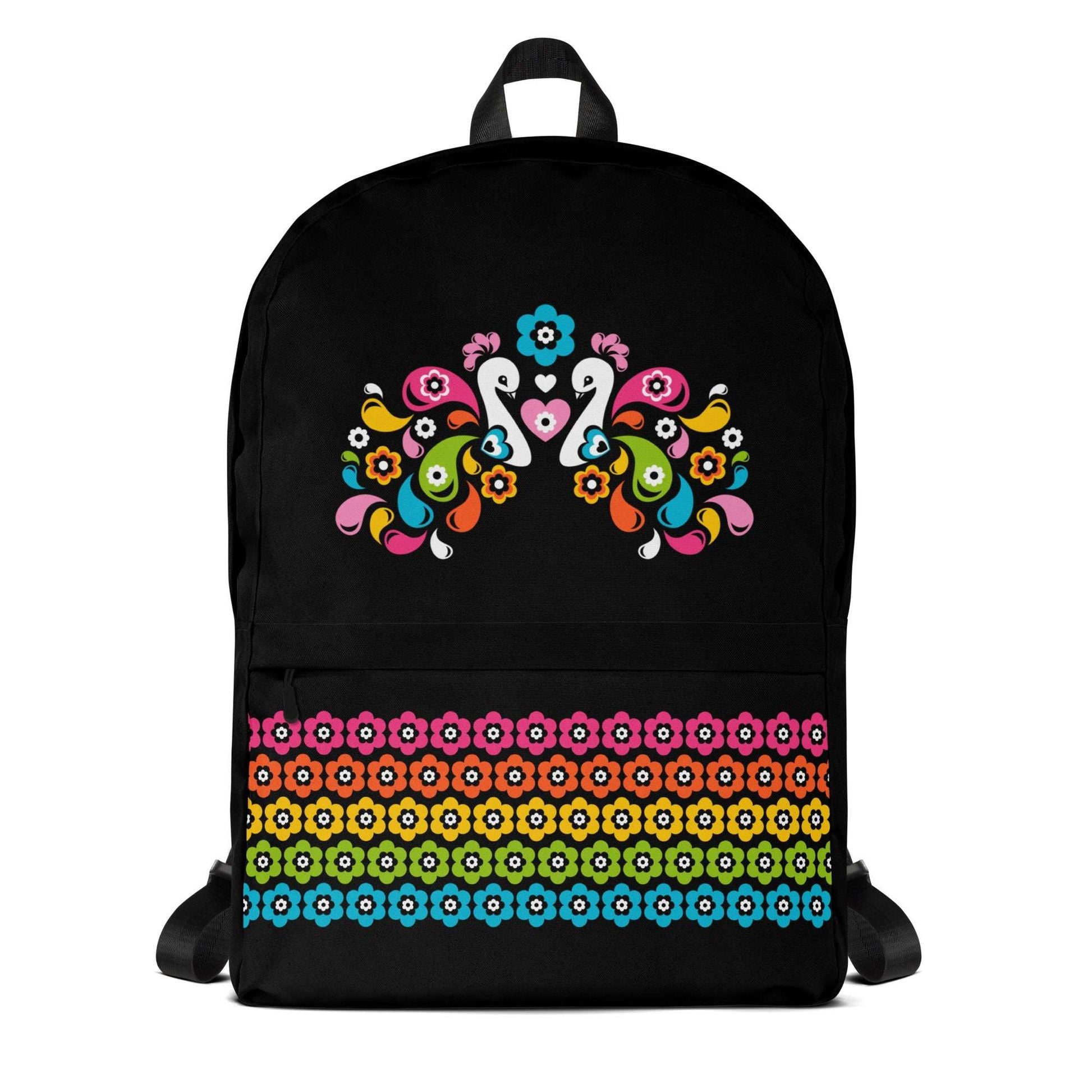 Backpack - PEACOCK LOVE happy - Glorious peacock print Default Title