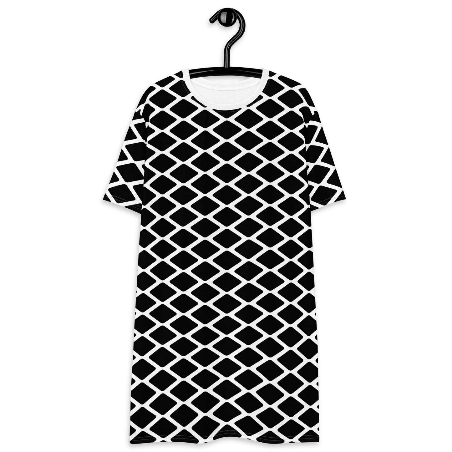 T-shirt dress - SHALMIAKKI black 6XL