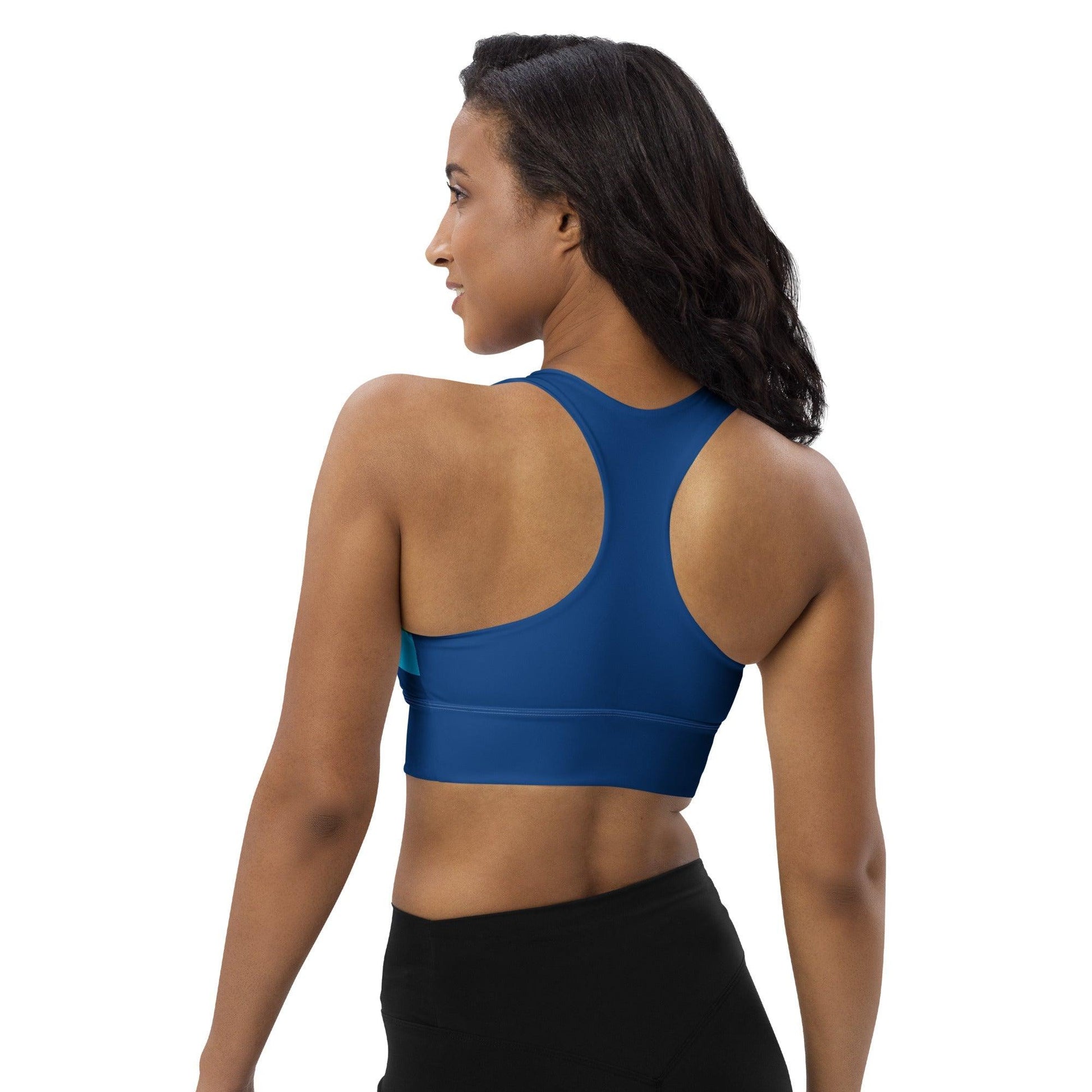 Sports bra - RAINBOW STRIPE