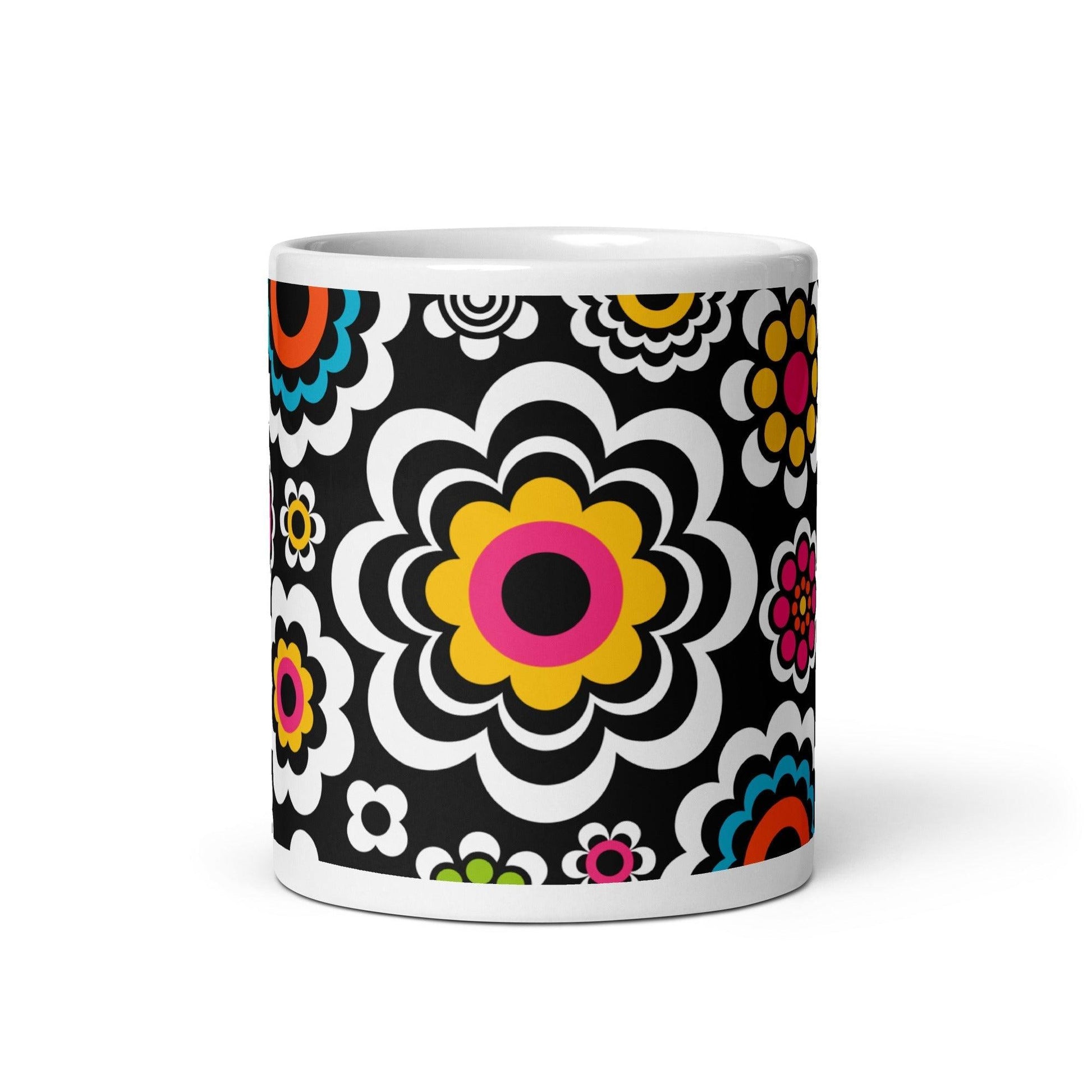 Mug - SUGAR BLOOM - Playful candy flowers print