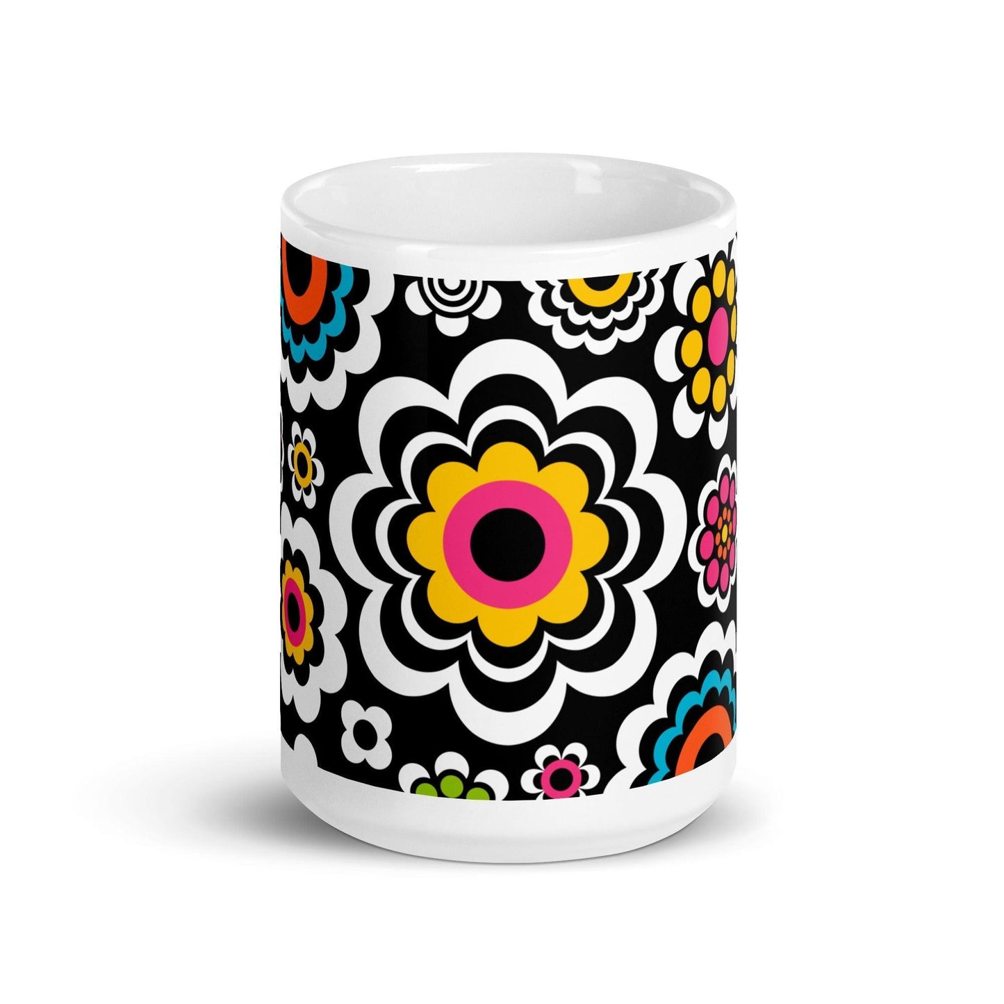 Mug - SUGAR BLOOM - Playful candy flowers print