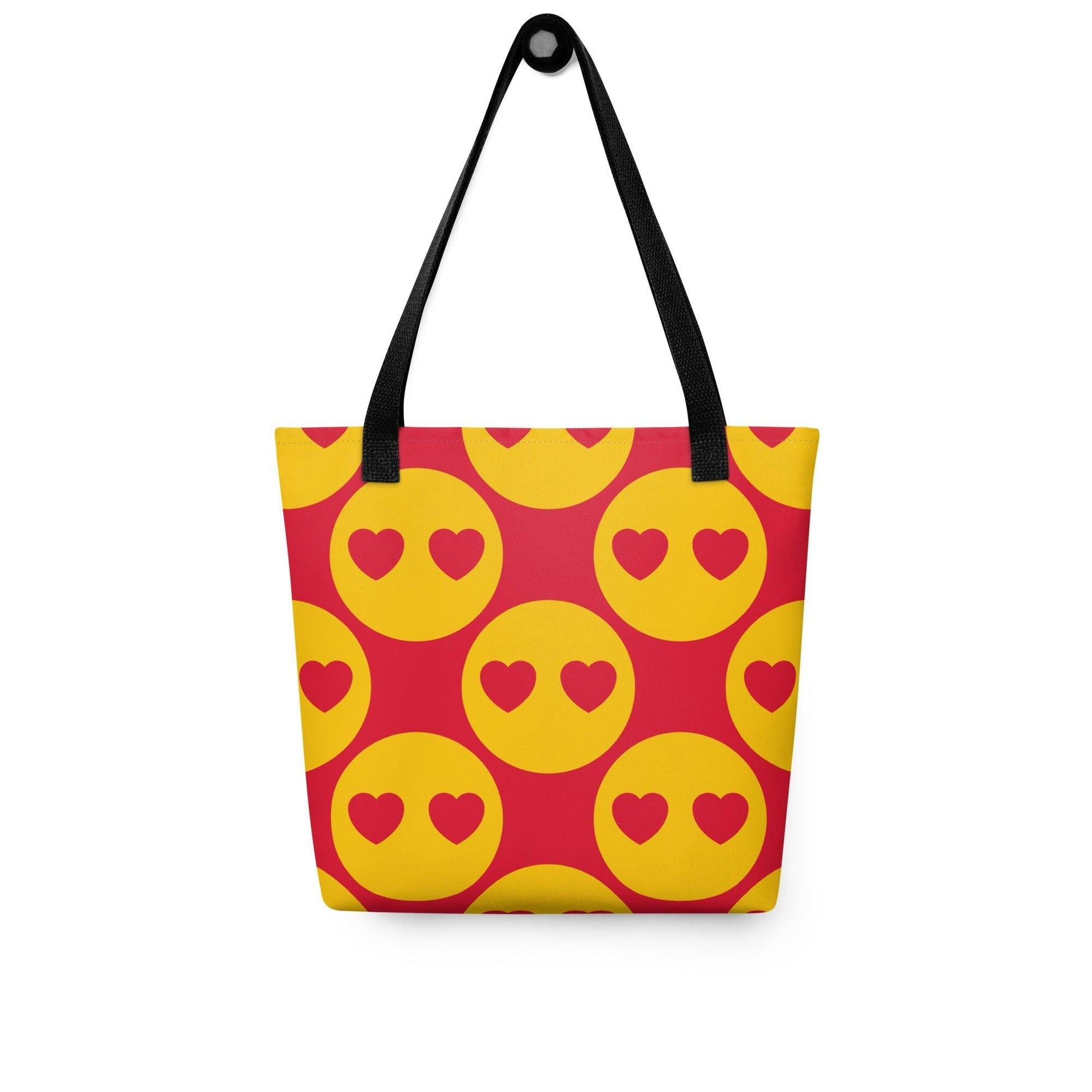 Tote bag - SUPERHAPPY - Sunshine and hearts print Default Title