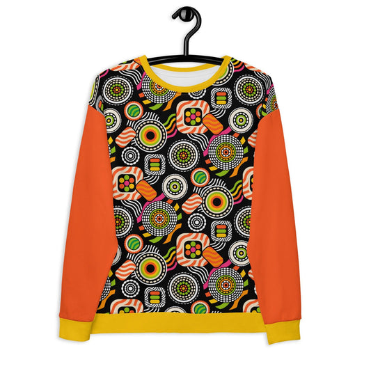 Sweatshirt - SUSHIPOPS - Colorful sushi print 3XL