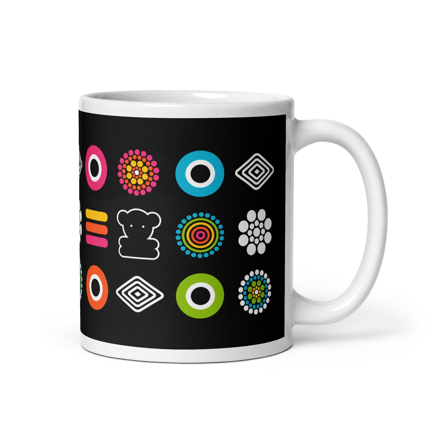 Mug - SWEET CANDY - Colorful candy print 11 oz