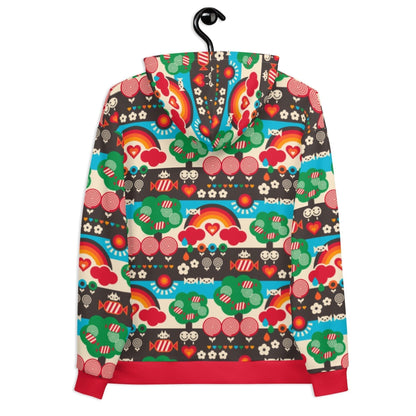Hoodie - SWEET DAYS - Vintage candy print