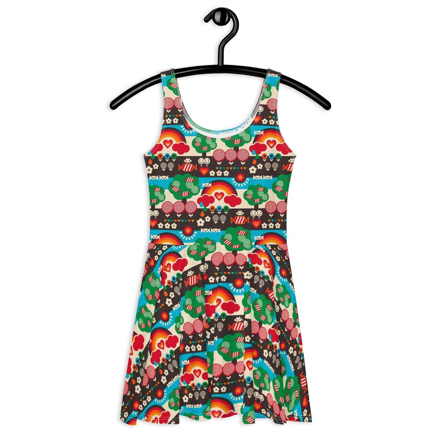 Skater dress - SWEET DAYS - Vintage candy print 3XL