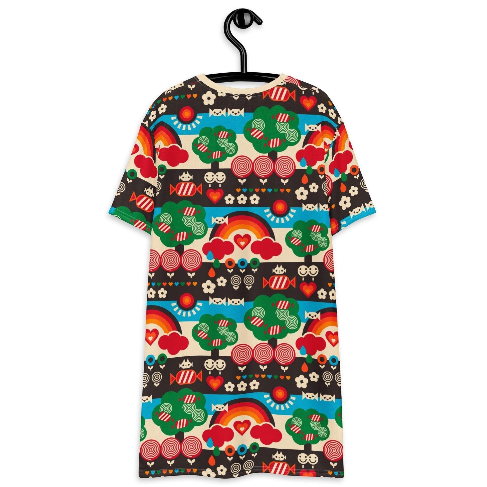 T-shirt dress - SWEET DAYS - Vintage candy print