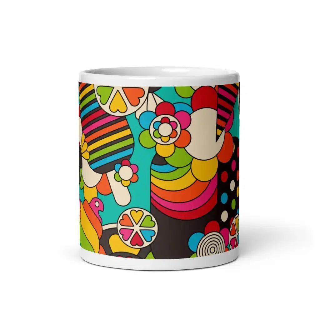Mug - SWEET FREAK mint - Playful sweet treats print