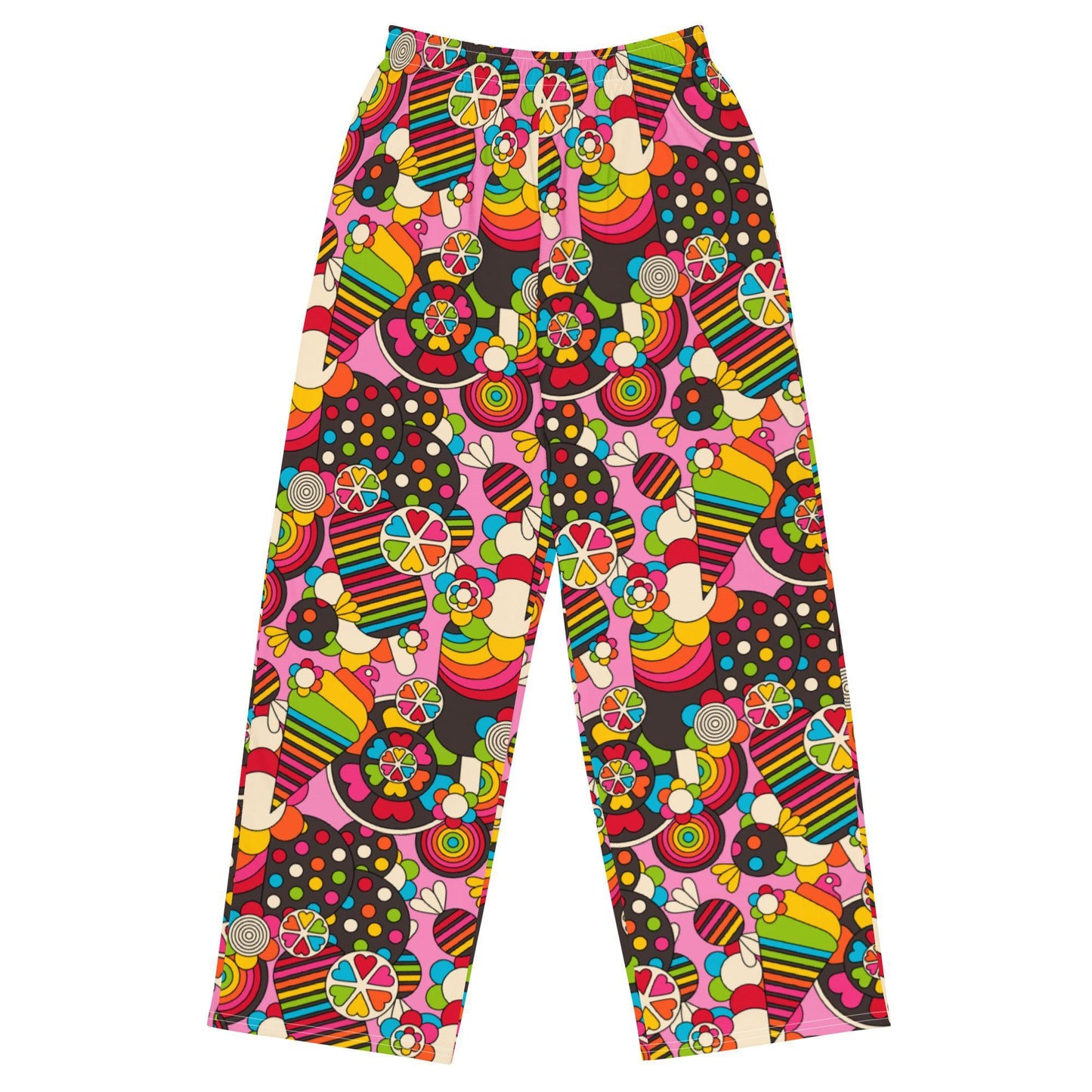 Pants - SWEET FREAK pink - Playful sweet treats print 6XL