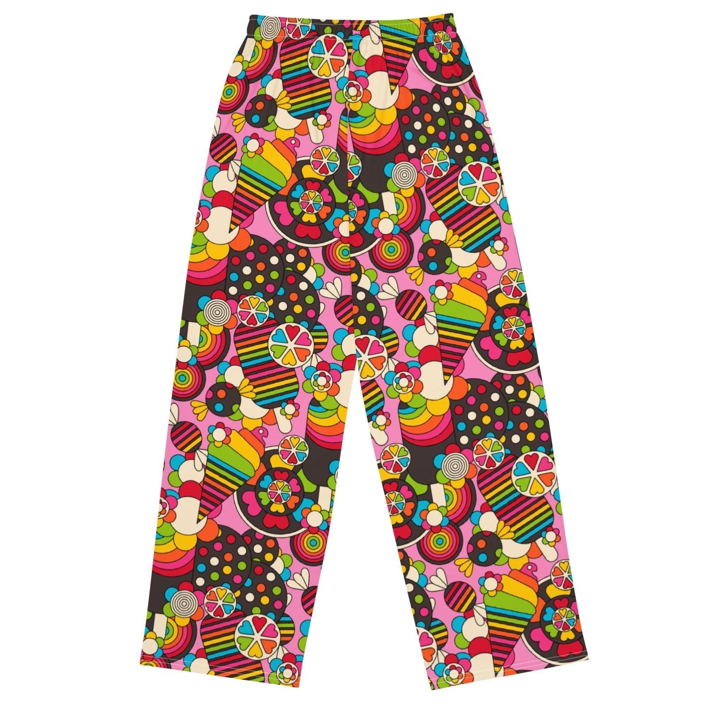 Pants - SWEET FREAK pink - Playful sweet treats print