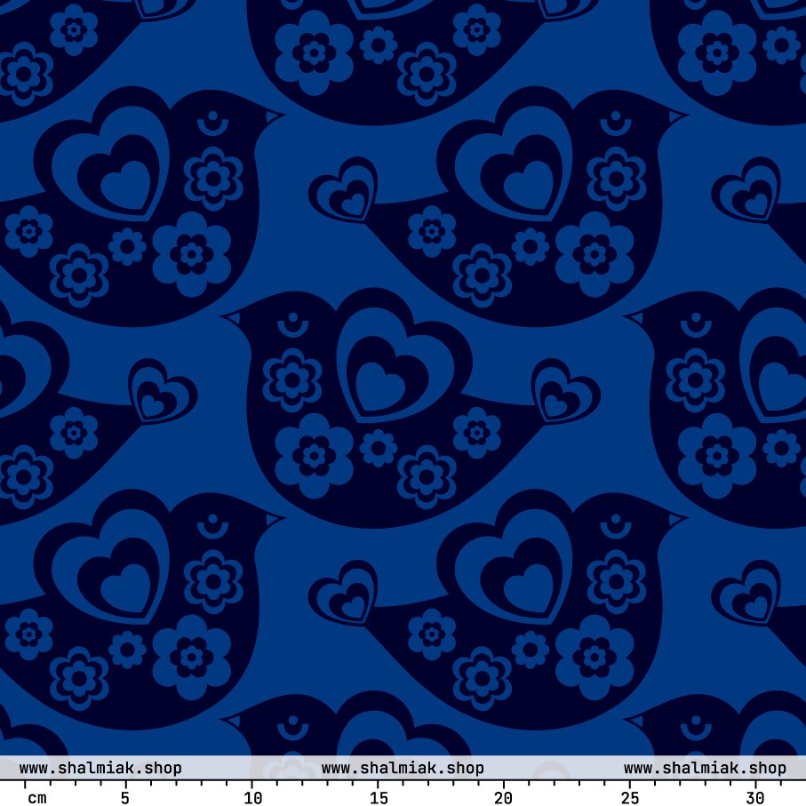 TWEET LOVE dark blue
