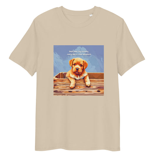 T-Shirt - Small paws, big curiosity - every day is a new adventure
