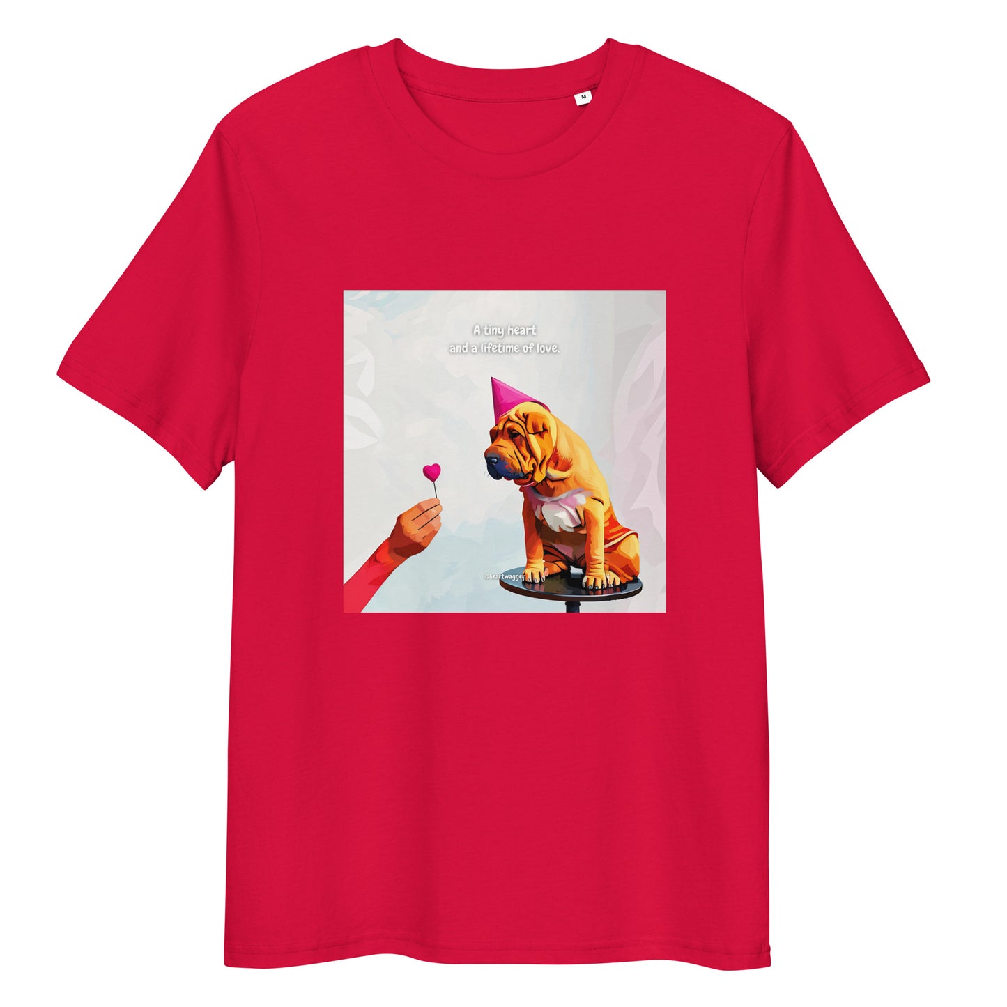 T-Shirt - A tiny heart and a lifetime of love | SHALMIAK
