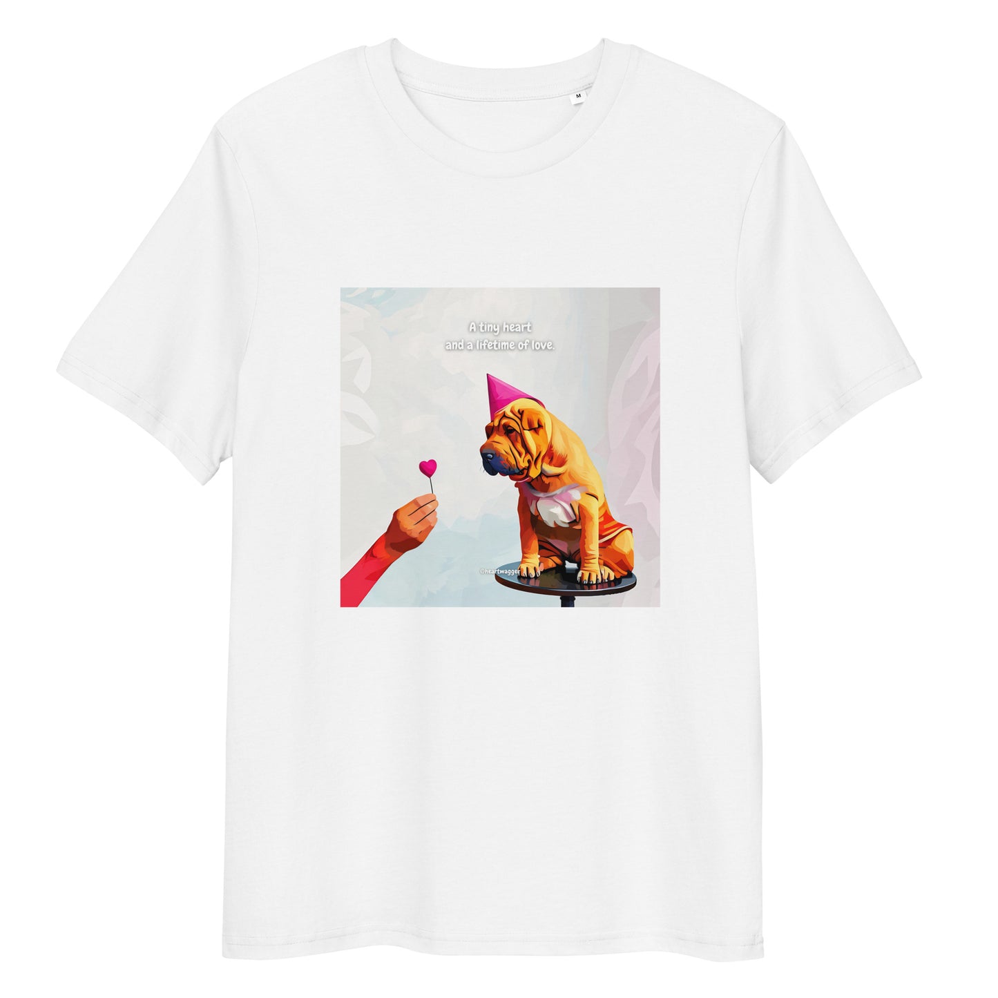 T-Shirt - A tiny heart and a lifetime of love | SHALMIAK